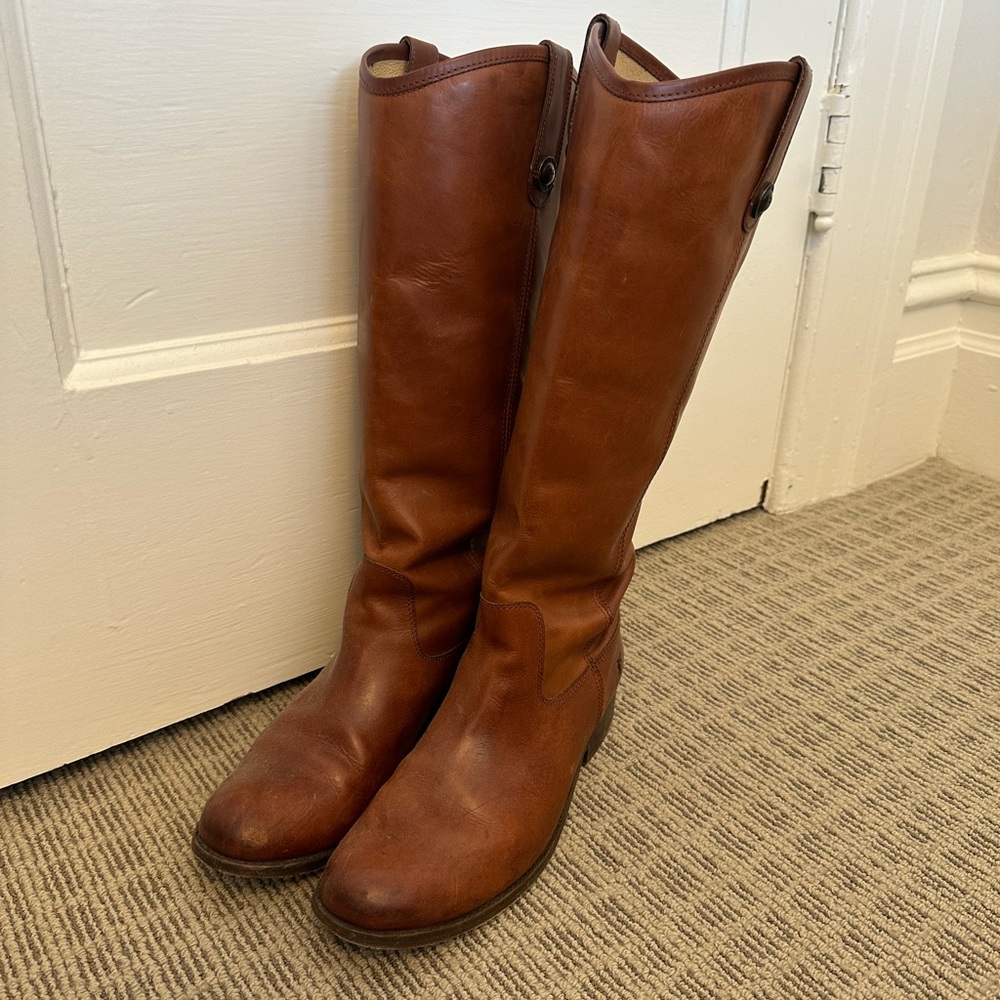 Frye Melissa Button Riding Boots